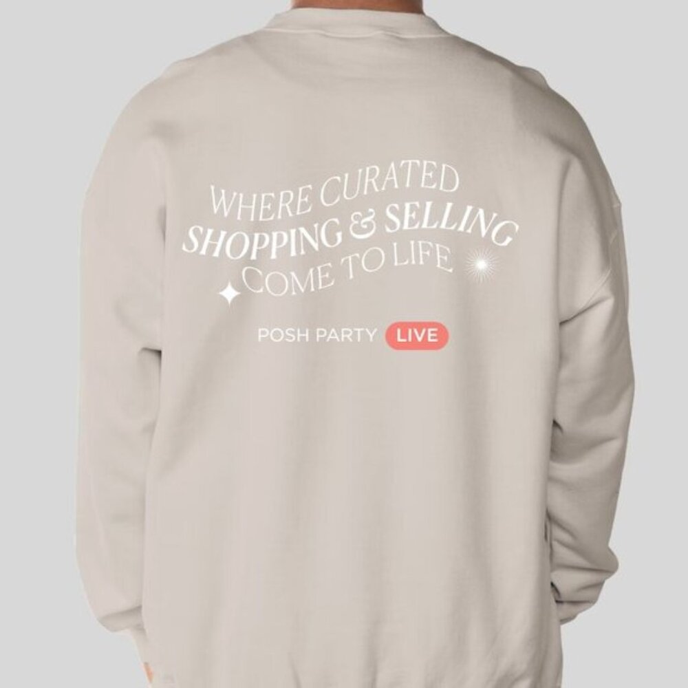 Exclusive Posh Party LIVE Crewneck Auction